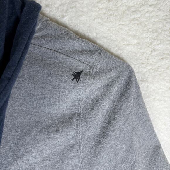 Hippy Tree Anorak Hoodie Mens Medium Gray Blue Surf Beach Pullover HippyTree - Picture 16 of 16